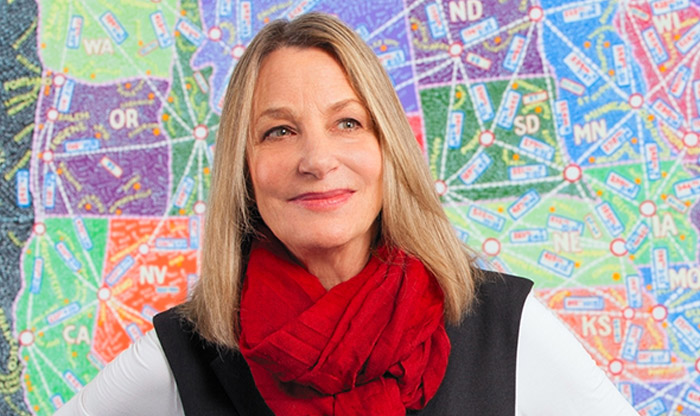 Paula Scher, referencia del diseño gráfico, en el Blanc Festival