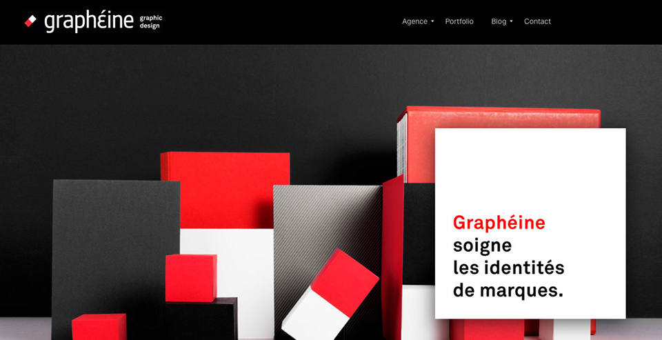 web de la agencia de branding grapheine