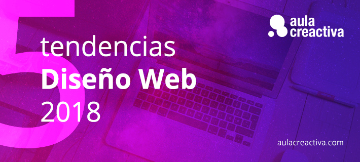 tendencias en diseño web recomendados por aula creactiva