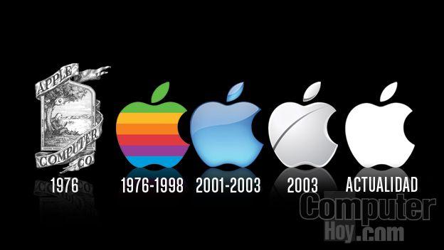 evolucion logo apple