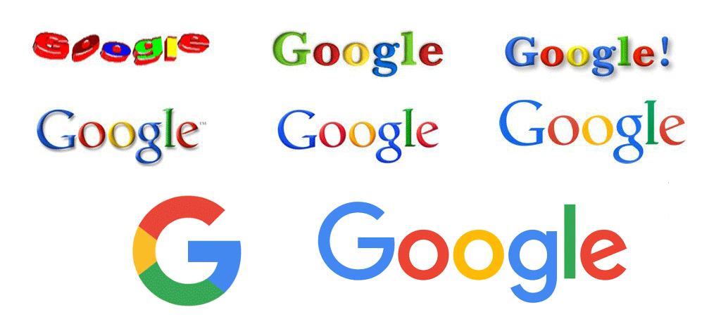 evolucion logo google