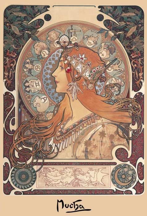 “Zodiac”-de-Alfons-Mucha