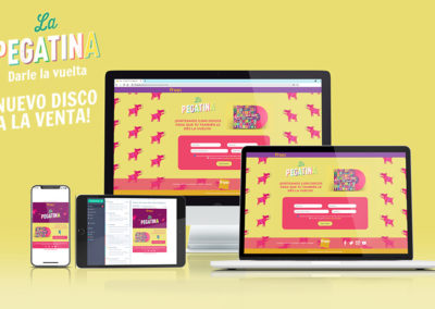 Diseno de web responsive La Pegatina