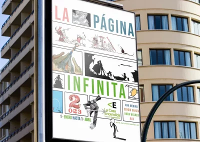 Mock up de cartel publicitario de Álvaro Martín