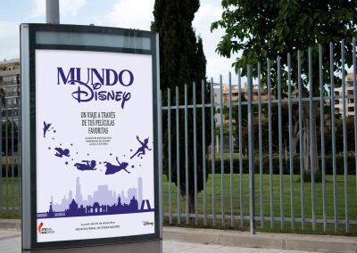 Mockup disney diseño gráfico