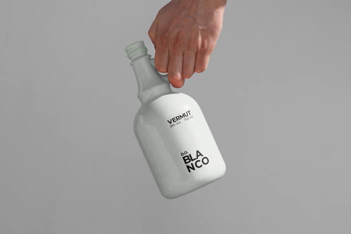 Packaging Botella Claudia de la Fuente