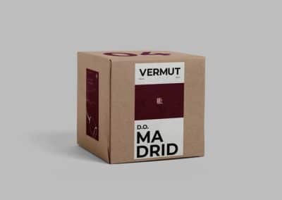 Caja en mockup