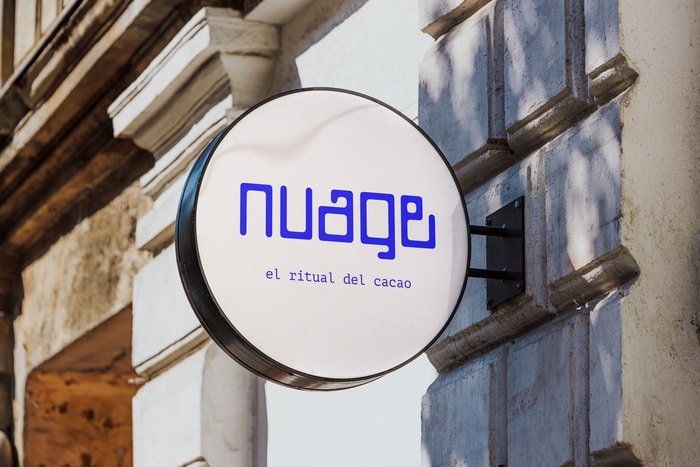 a sign on a building