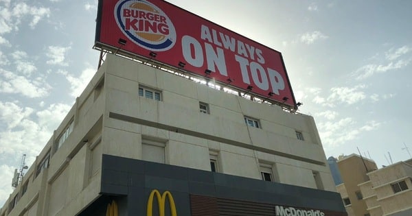 Ejemplo de publicidad competitiva