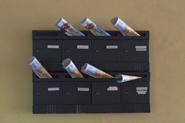 Tipos de publicidad en correo postal