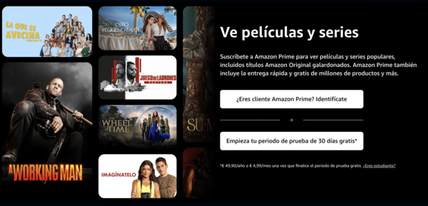 Sampling Amazon Prime