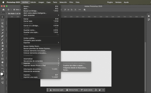Cómo crear un gif en photoshop