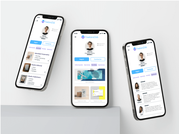 App creada con figma