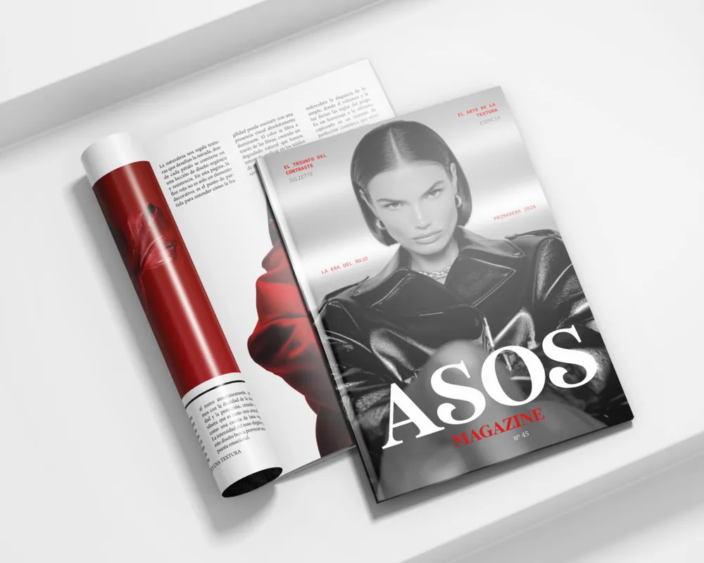 Revista de moda máster diseño gráfico