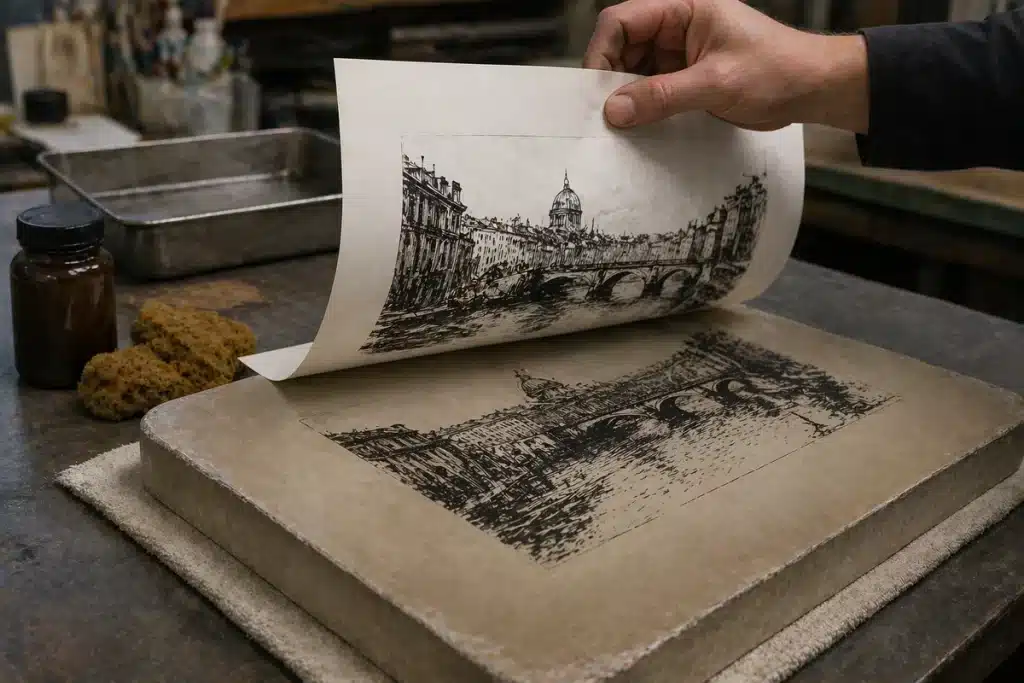 que es una litografía