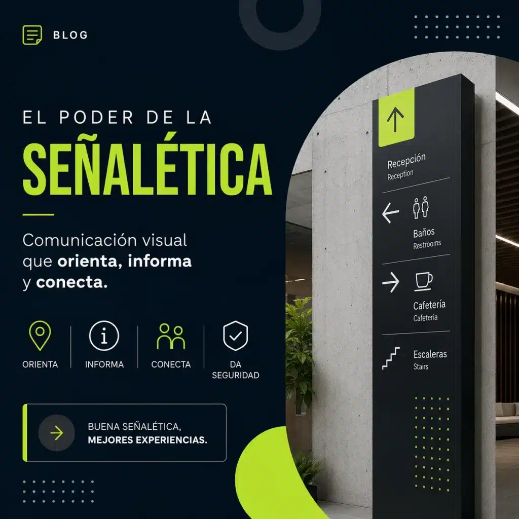 que es señalética