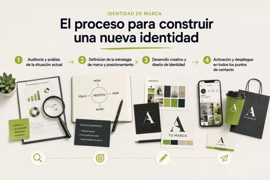proceso para construir una identidad corporativa